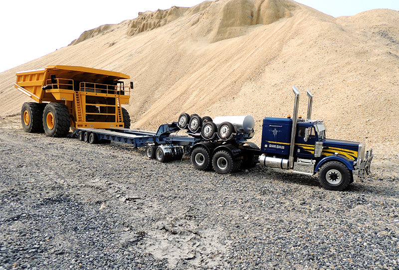 JDModel 1/14 4x4 118F Bogie RC Hydraulischer Bergbau-Dumper