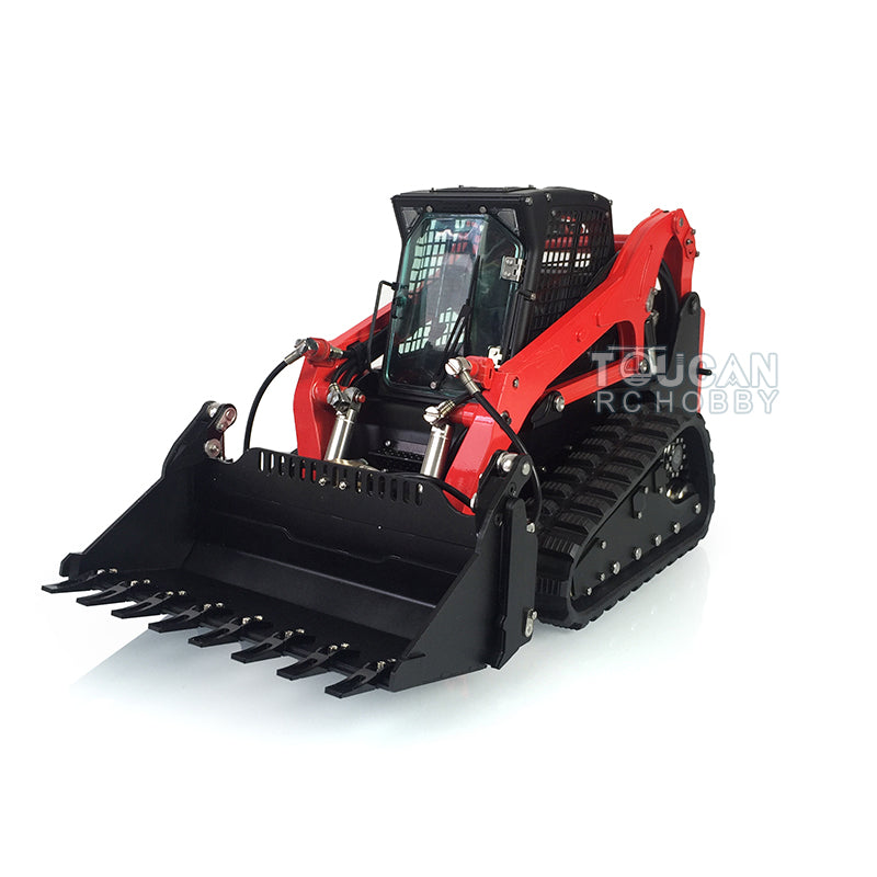 LESU 1/14 RC Metal Hydraulic Aoue LT5 Painted Unassembled Tracked Skid Steer Loader B0008