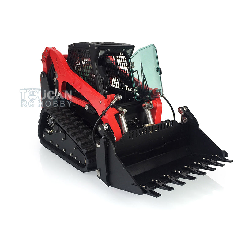 LESU 1/14 RC Metal Hydraulic Aoue LT5 Painted Unassembled Tracked Skid Steer Loader B0008