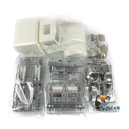 1/14 Scale 6x4 56301 RC Tractor Truck Model KIT 540 Brushed Motor Lorry Vehicles Unassembled & Unpainted Car