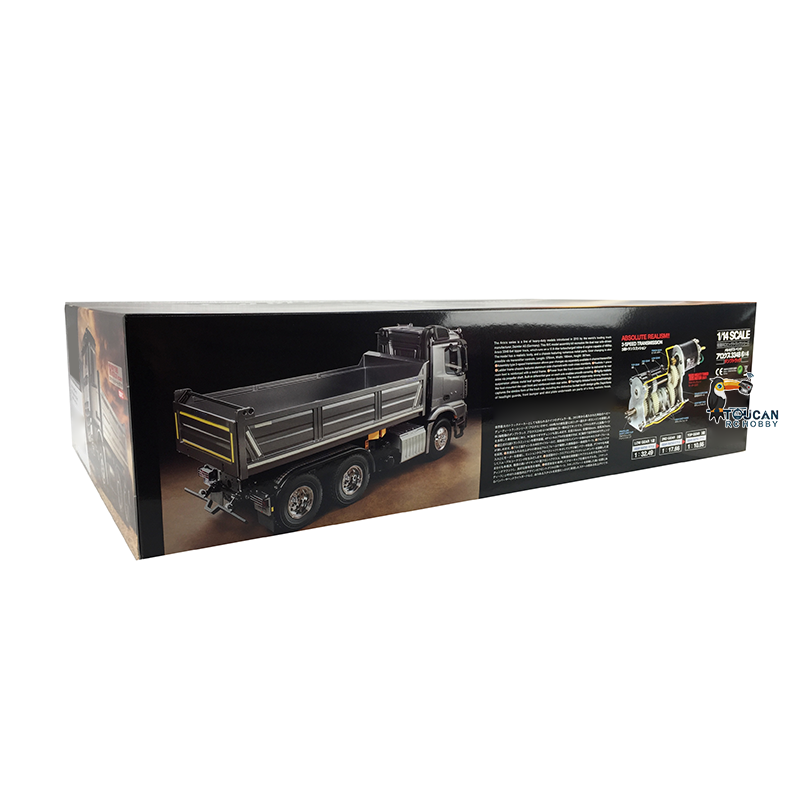 6x4 1/14 3348 RC Dumper Tipper Remote Control Truck Motor W/O Lifting Car for Adults Children