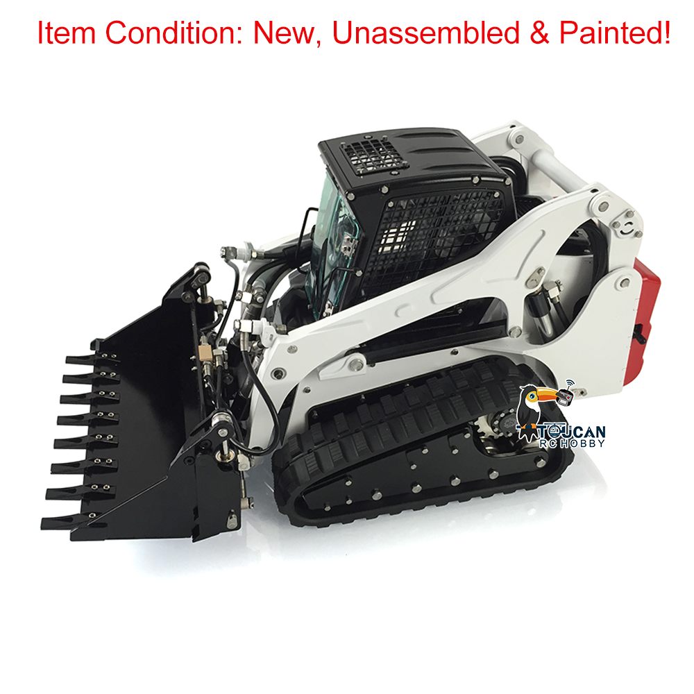 LESU 1/14 RC Metall Hydraulische Aoue LT5 Lackiert Unmontiert Raupen Kompaktlader B0008