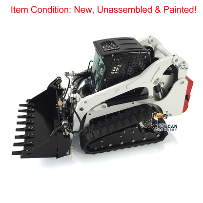 LESU 1/14 RC Metall Hydraulische Aoue LT5 Lackiert Unmontiert Raupen Kompaktlader B0008