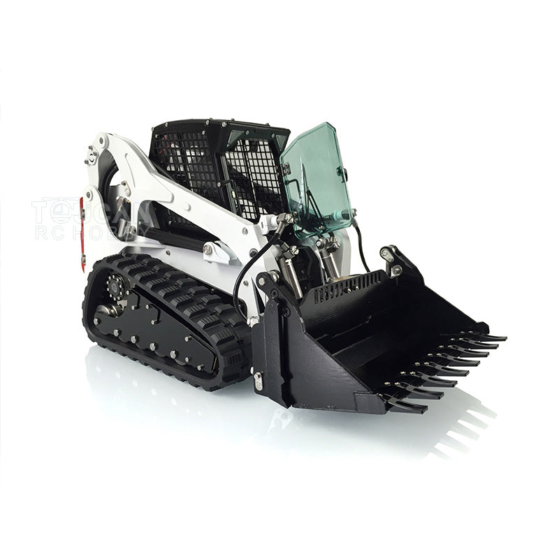 IN STOCK LESU 1/14 RC Metal Hydraulic Aoue LT5 Painted Assembled RTR Tracked Skid Steer Loader B0008