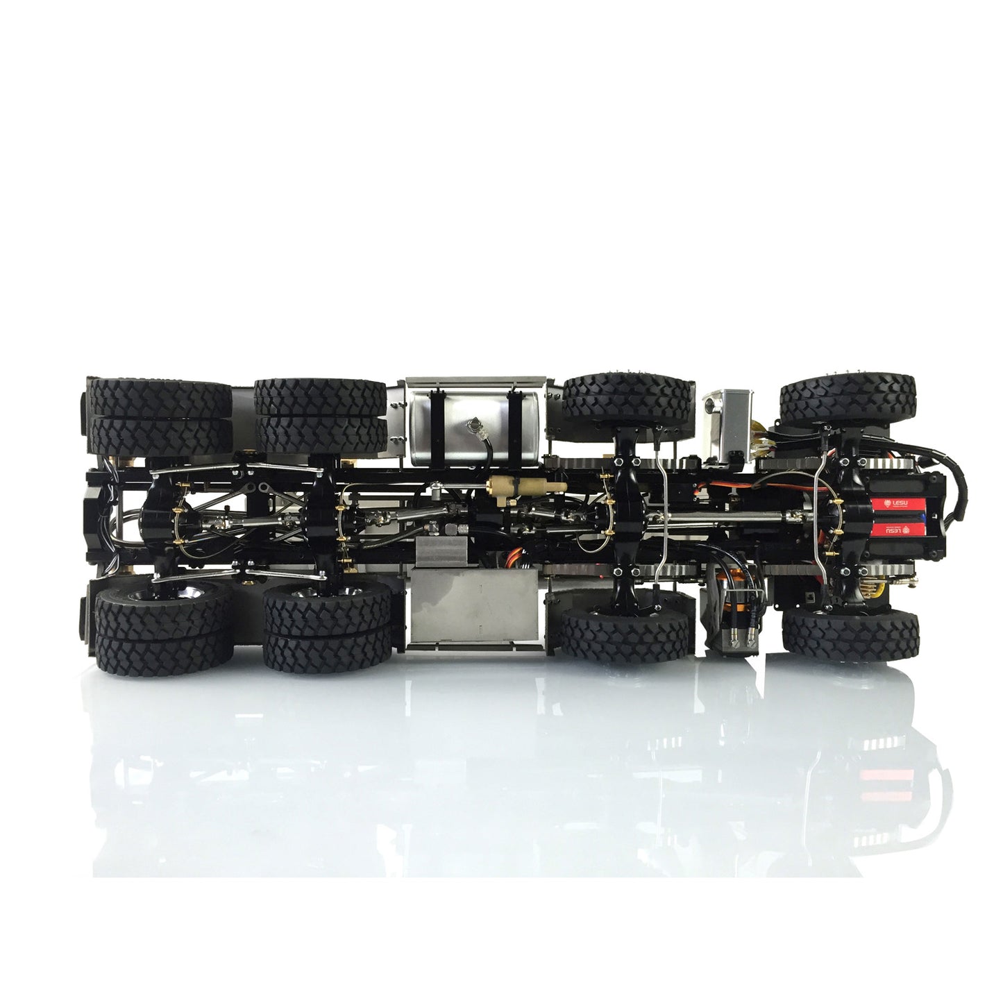 LESU 1/14 MAN TGS Camion à benne basculante hydraulique RC 8x8 peint non assemblé 20160901