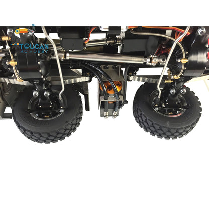 1/14 LESU Hydraulic RC Roll On/Off Dump Truck 8x8 RTR