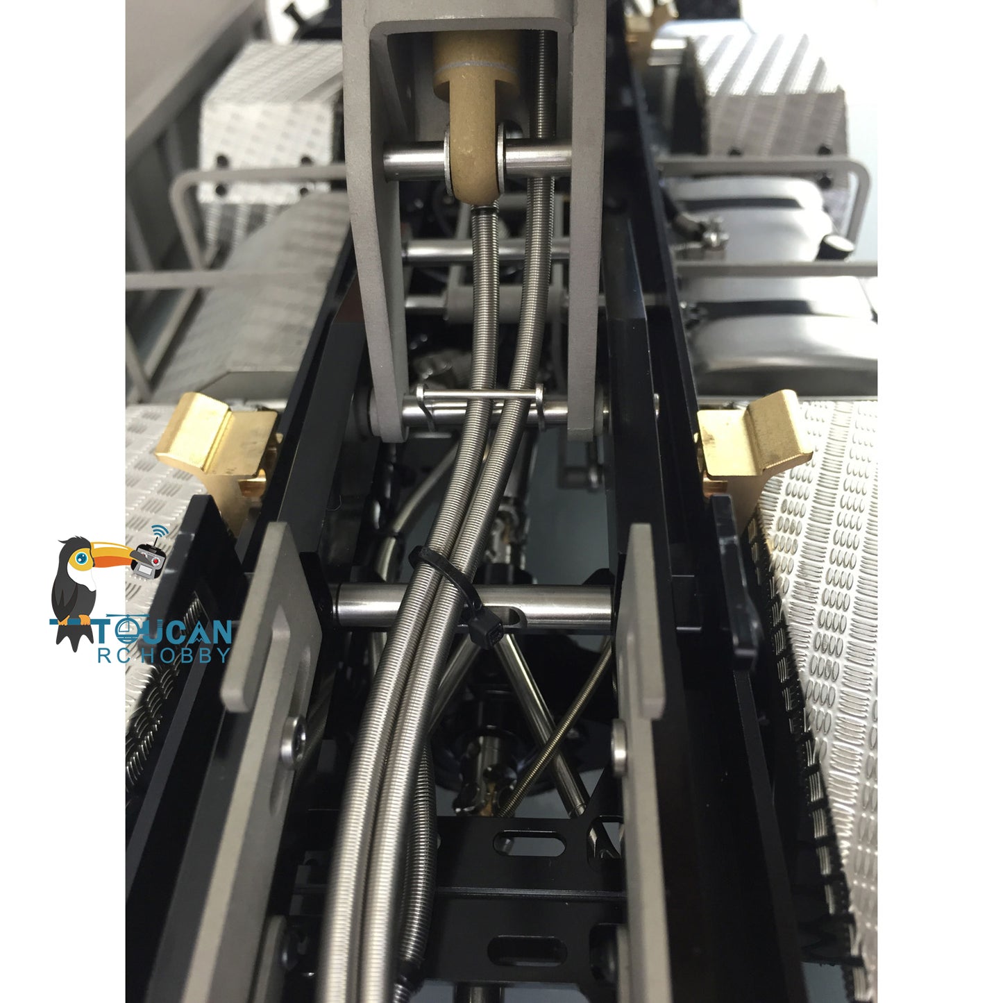 1/14 LESU Hydraulic RC Roll On/Off Dump Truck 8x8 RTR