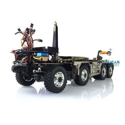 LESU 1/14 TGS 8x8 Hydraulic RC Dumper Truck 20160901 With Transmitter Receiver