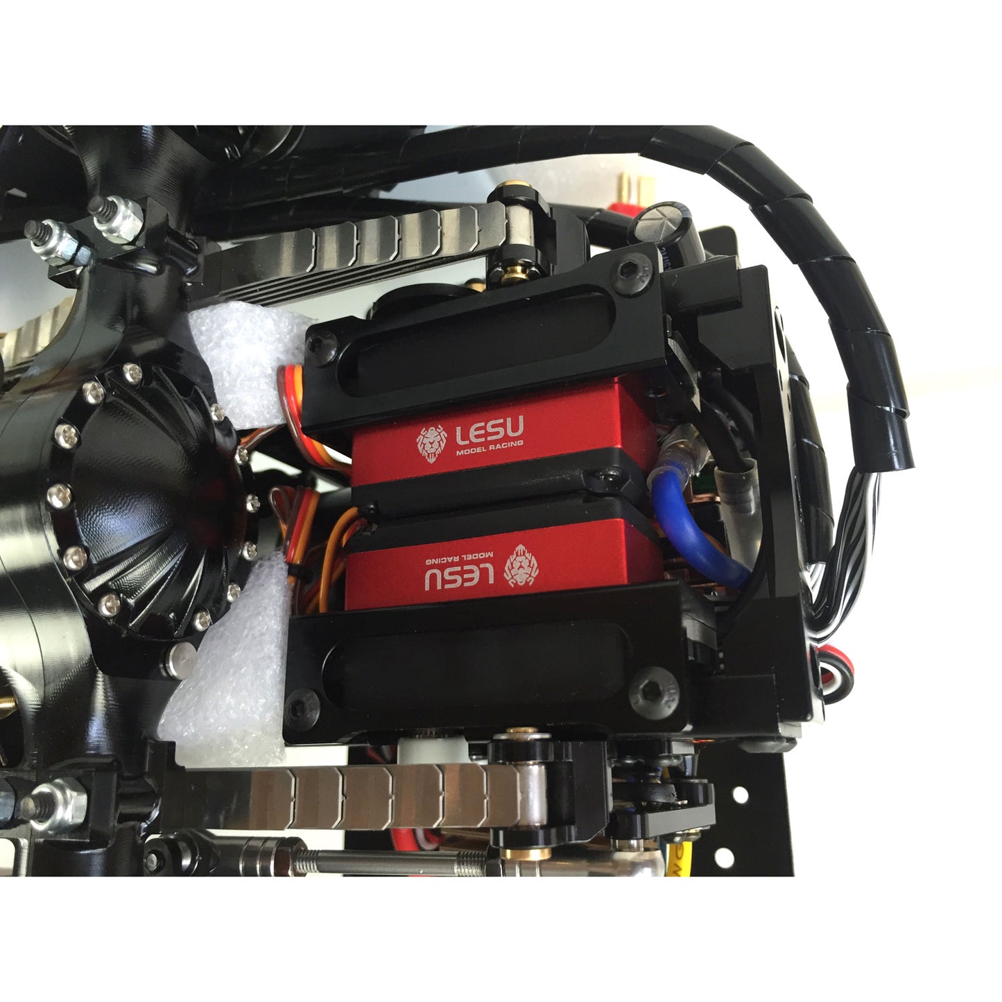 LESU 1/14 MAN TGS Camion à benne basculante hydraulique RC 8x8 peint non assemblé 20160901