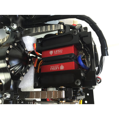 LESU 1/14 MAN TGS Camion à benne basculante hydraulique RC 8x8 peint non assemblé 20160901