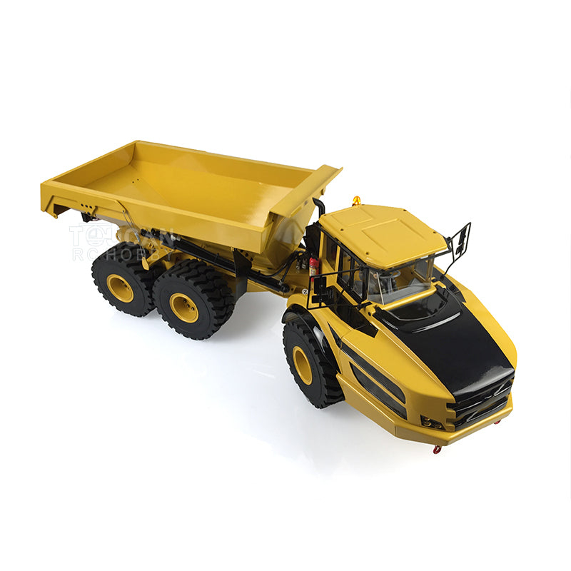 US STOCK RC 1/14 6*6 Metal Hydraulic lifting Articulated Truck Dumper Model Motor Servo