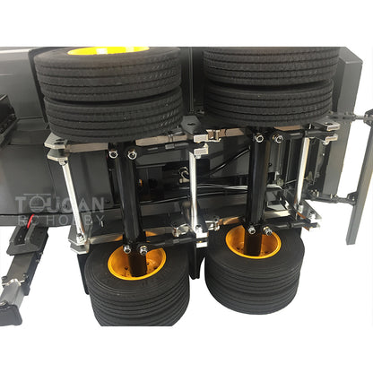 LESU 1/14 Unassembled Metal Hydraulic Dumper Tipper A0017 for RC Tractor Truck