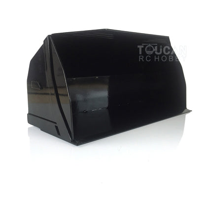 Metal No Tooth Bucket For 1/14 Hydraulic Wheeled WA470 RC Loader