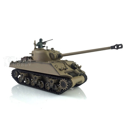 Second-hand 85%New Henglong 1/16 7.0 M4A3 Sherman RC Tank 3898