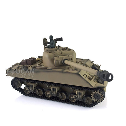 Gebraucht 85% Neuer Henglong 1/16 7.0 M4A3 Sherman RC Panzer 3898