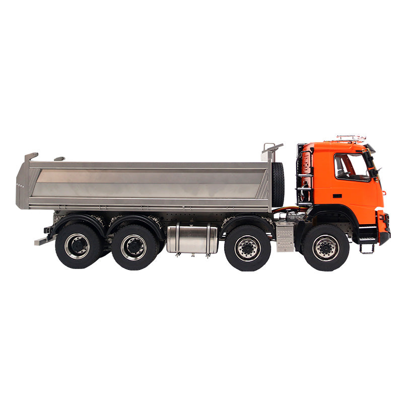 JDModel 161 1/14 8*8 Metal RC Hydraulic Dumper Tipper Vehicle I6S Controller ESC Motor Servo for Construction Model Collectors Outdoor