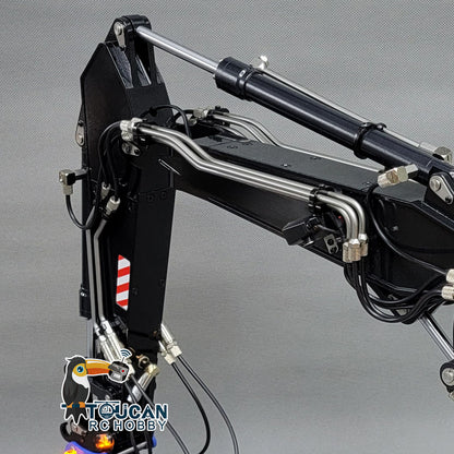 MTM 1/14 RC PNP EC380 3-Arm Metallkettenbagger mit hydraulischer Zweischalengreiferschaufel