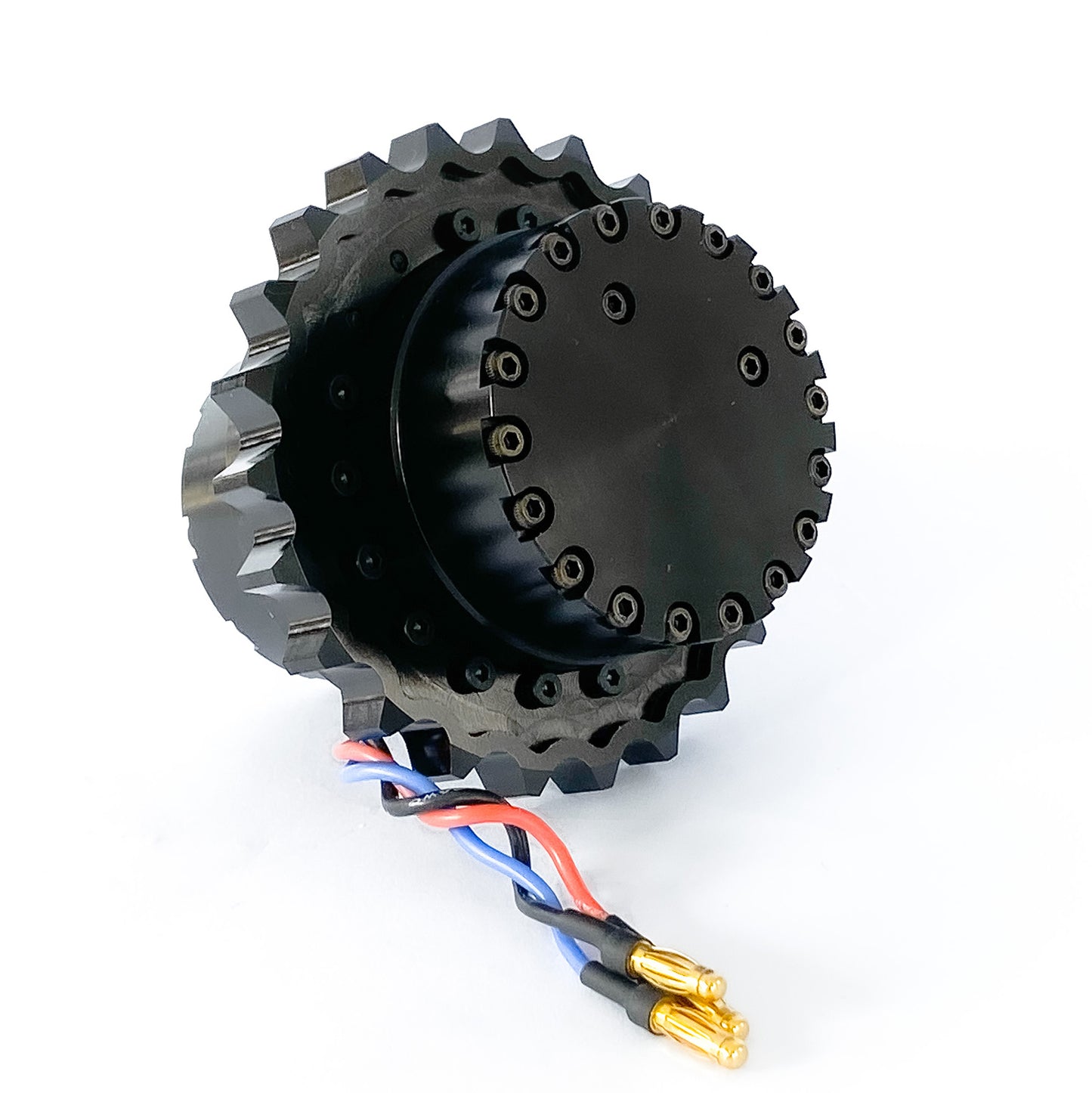 Metal Drive Wheel Brushless Motor ESC for DIY 1/14 RC Hydraulic Excavator Loader