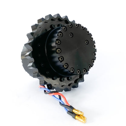 Metal Drive Wheel Brushless Motor ESC for DIY 1/14 RC Hydraulic Excavator Loader