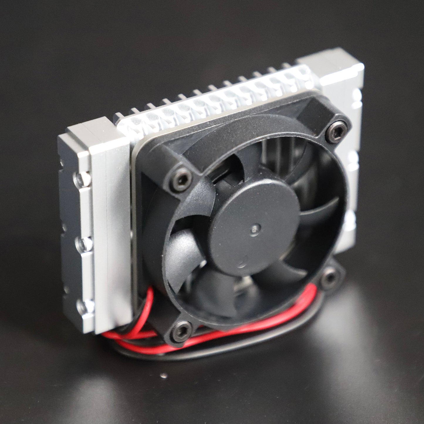 Metal Radiator Cooling Fan DIY 1/14 RC Hydraulic Excavator Loader KABOLITE K970