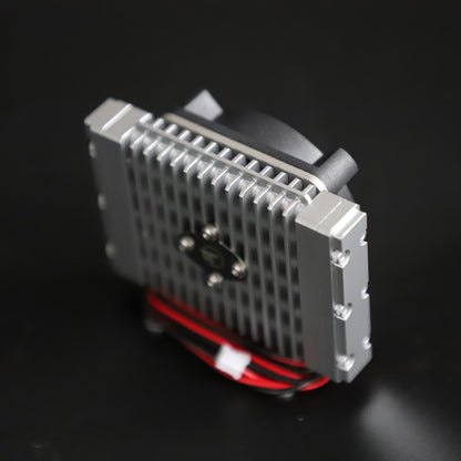 Metal Radiator Cooling Fan DIY 1/14 RC Hydraulic Excavator Loader KABOLITE K970