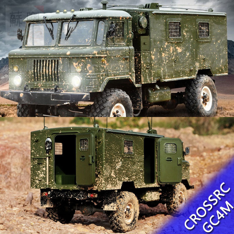 CROSSRC 1/10 4WD GC4M RC Military Command Car KIT