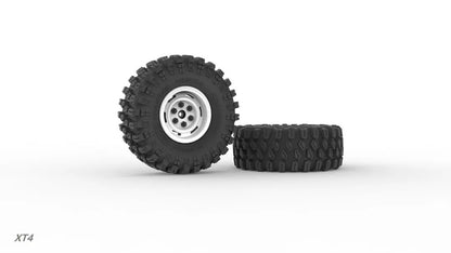 CROSSRC 1/10 EMO XT4 4WD RC Offroad-Crawler-KIT