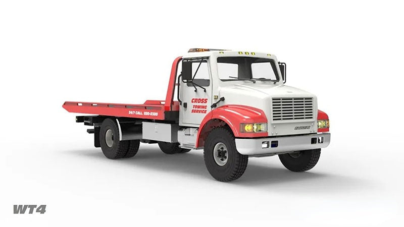 CROSSRC 1/10 WT4 4X2 RC Road Rescue Wrecker Truck KIT