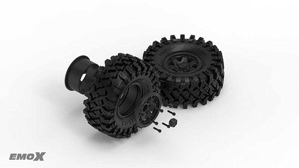 1/8 CROSSRC 4X4 EMOX RC Off-road Crawler KIT