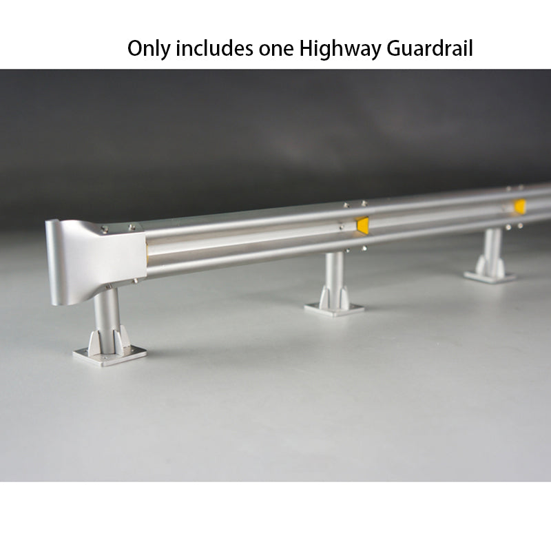 IN STOCK Metal Road Barrier Highway Fence Highway Guardrail for 1/14 RC Car Truck Off-road Vehicles Model