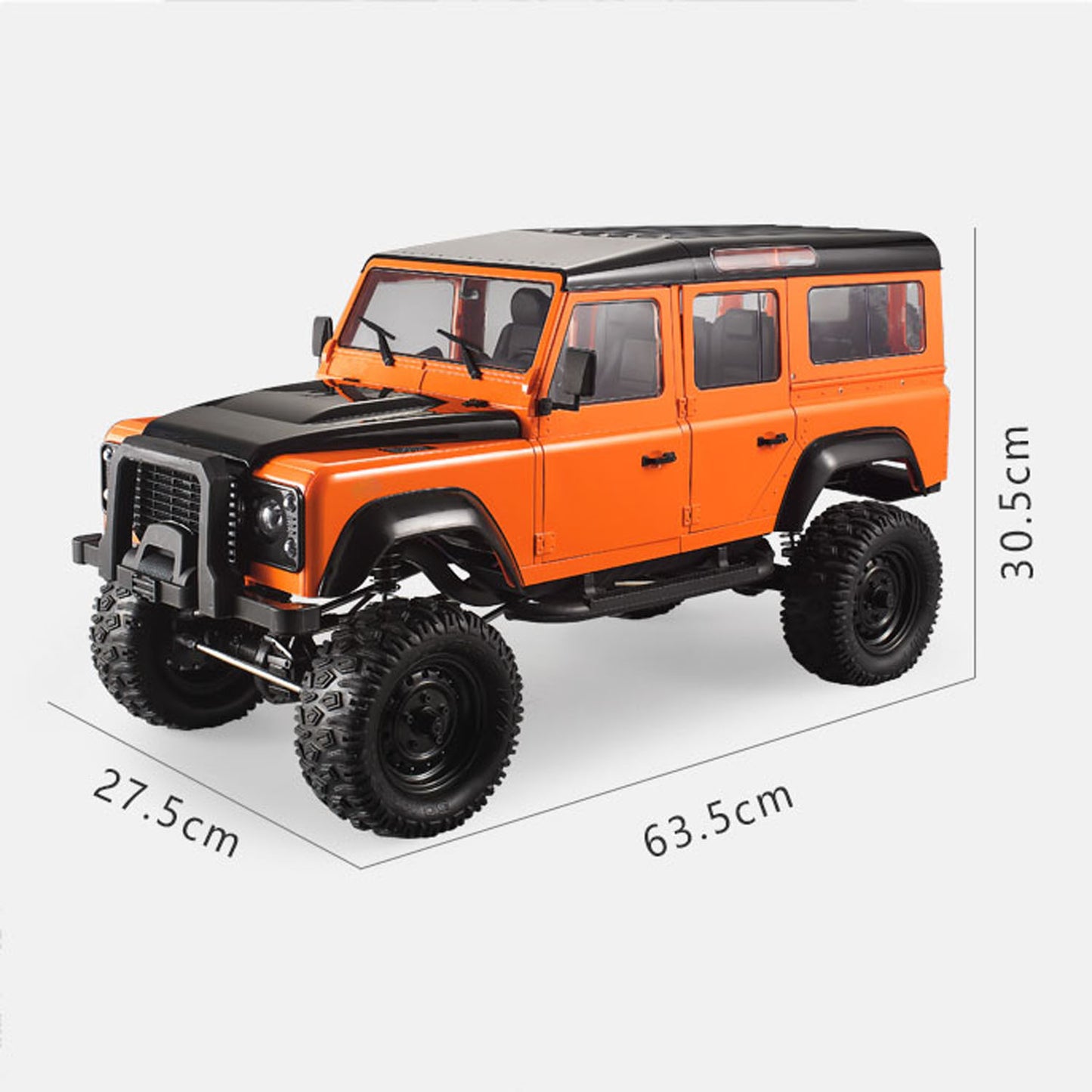 Voiture sur chenilles Double E 1/8 RC 4x4 E102-003 2.4G 4WD
