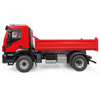Pre-Order MD Metal 1/14 4x2 PNP RC Hydraulic Truck DumpAer Tipper With 2-speed Transmission Gearbox