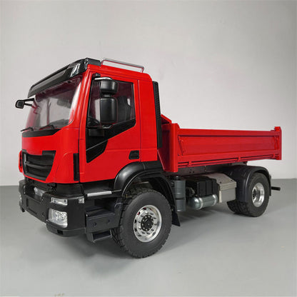 Pre-Order MD Metal 1/14 4x2 PNP RC Hydraulic Truck DumpAer Tipper With 2-speed Transmission Gearbox