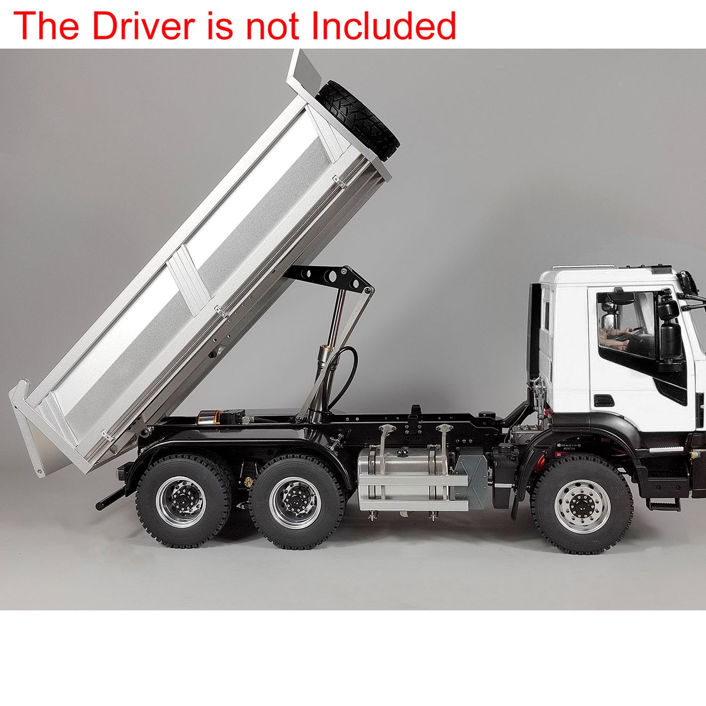 1/14 6x6 Hydraulischer RC Lackierter Zusammengebauter PNP LKW-Dumper Mit 2-Gang-Getriebe Sound-Licht-System