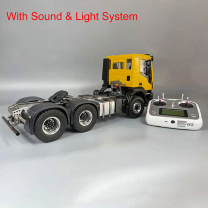 1/14 Metal 6x4 PNP RC Tractor Truck With Sound Light System