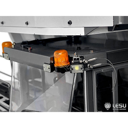 LESU Aoue R100E 1/16 Heavy Metal Hydraulic Mining Truck A0003 Dumper RC Mine Truck Model Motor ESC Servo Light System Model DIY