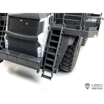 LESU Aoue R100E 1/16 Heavy Metal Hydraulic Mining Truck A0003 Dumper RC Mine Truck Model Motor ESC Servo Light System Model DIY