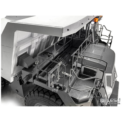 LESU Aoue R100E 1/16 Heavy Metal Hydraulic Mining Truck A0003 Dumper RC Mine Truck Model Motor ESC Servo Light System Model DIY