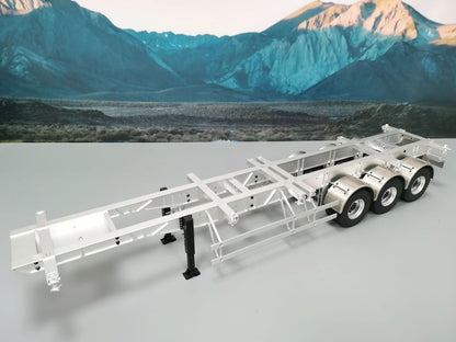 IN STOCK 1/14 MD Model Metal Frame 3 Axles Trailer