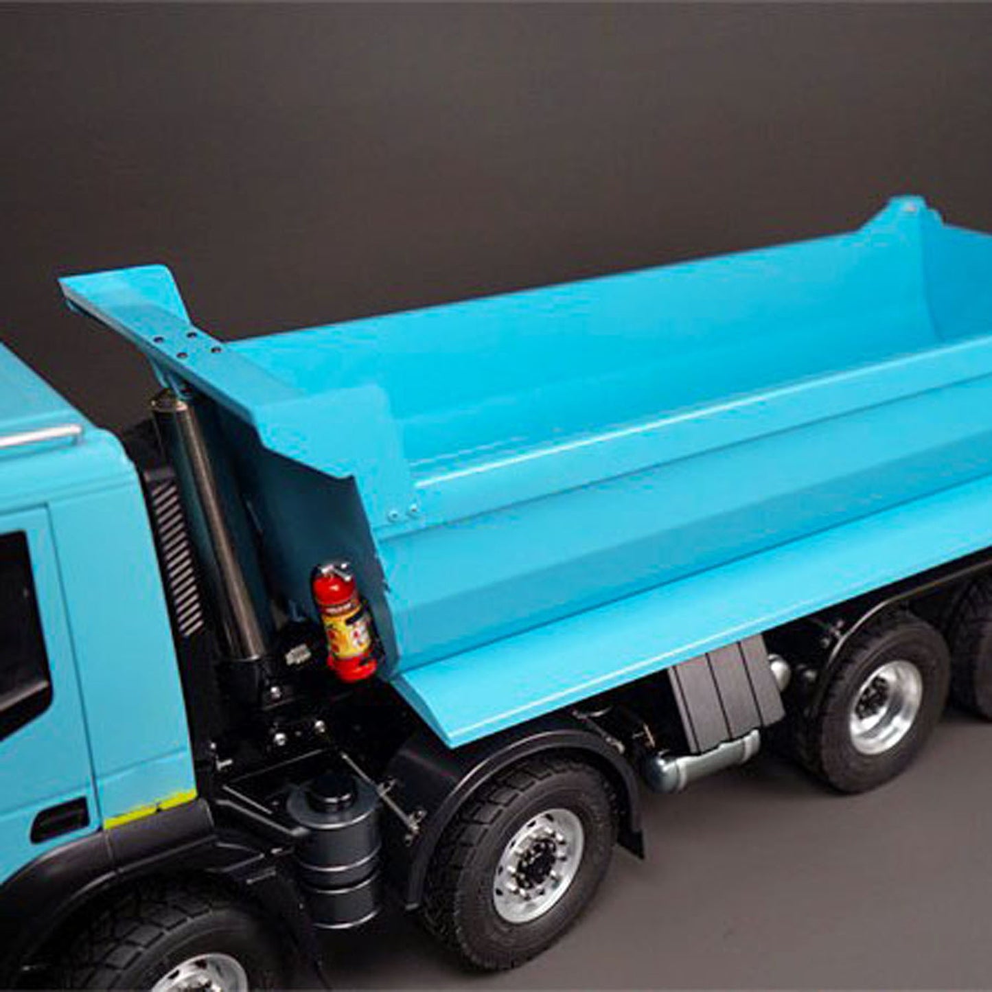 1/14 8x8 Metall PNP Hydraulischer RC LKW Kipper mit 2-Gang Getriebe Getriebe Sound Light System