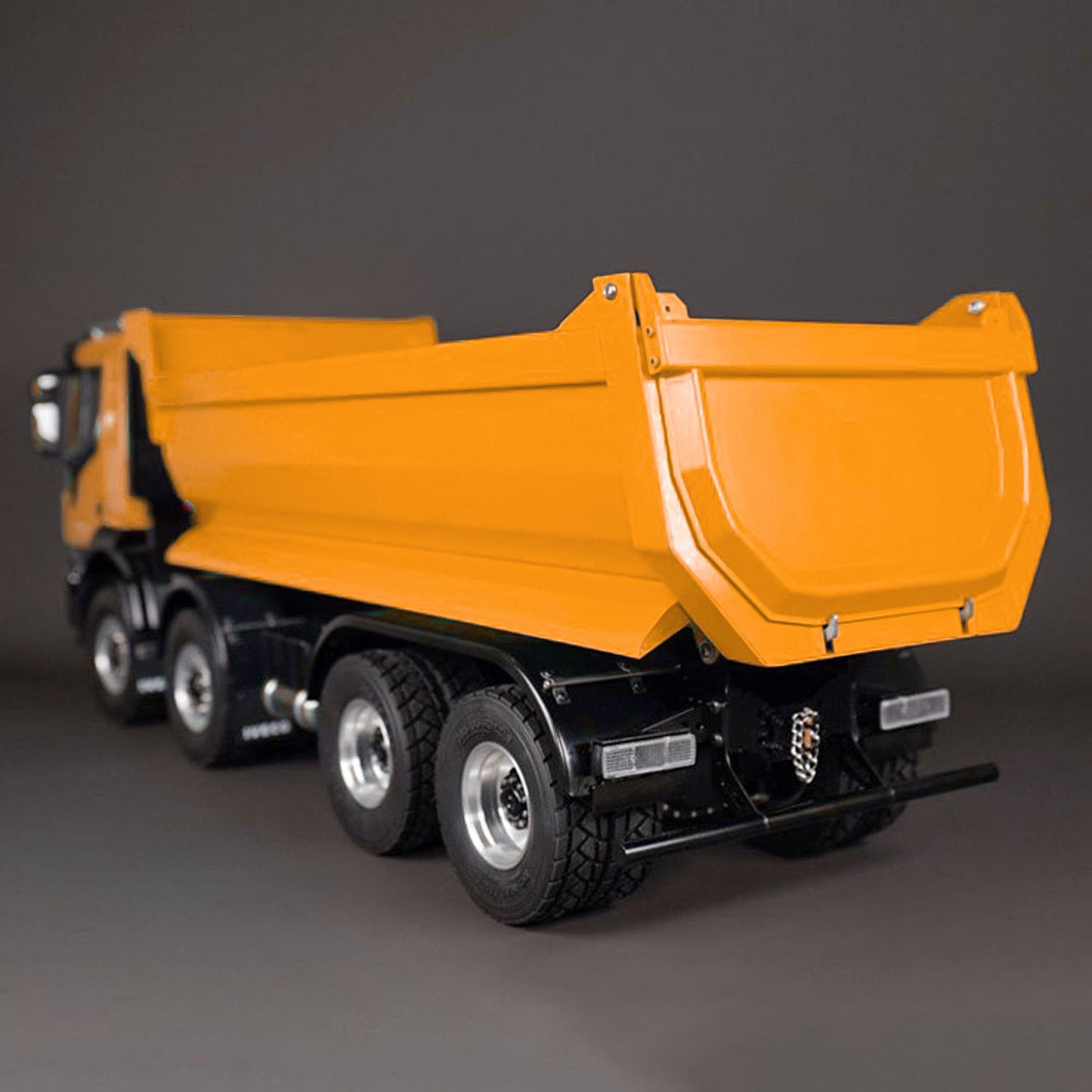 1/14 8x8 Metal PNP Hydraulic RC Truck Dumper Tipper With 2-speed Transmission Gearbox Sound Light System