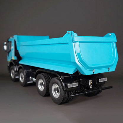 1/14 8x8 Metall PNP Hydraulischer RC LKW Kipper mit 2-Gang Getriebe Getriebe Sound Light System