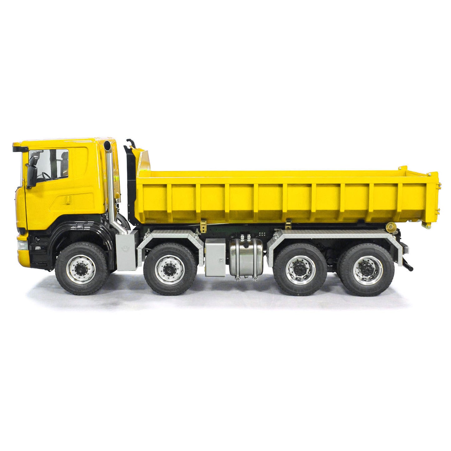 1/14 8x8 PNP RC Hydraulic Roll On/Off Dumper Truck G88 With Metal Bucket