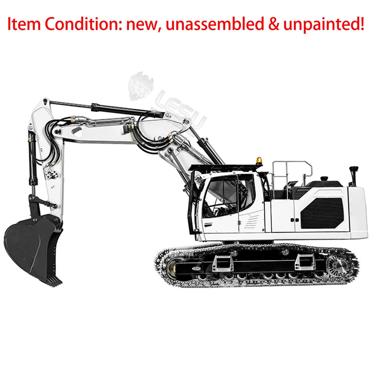 IN STOCK LESU LR945 1/14 3-arm RC Hydraulic Excavator Kits PNP RTR