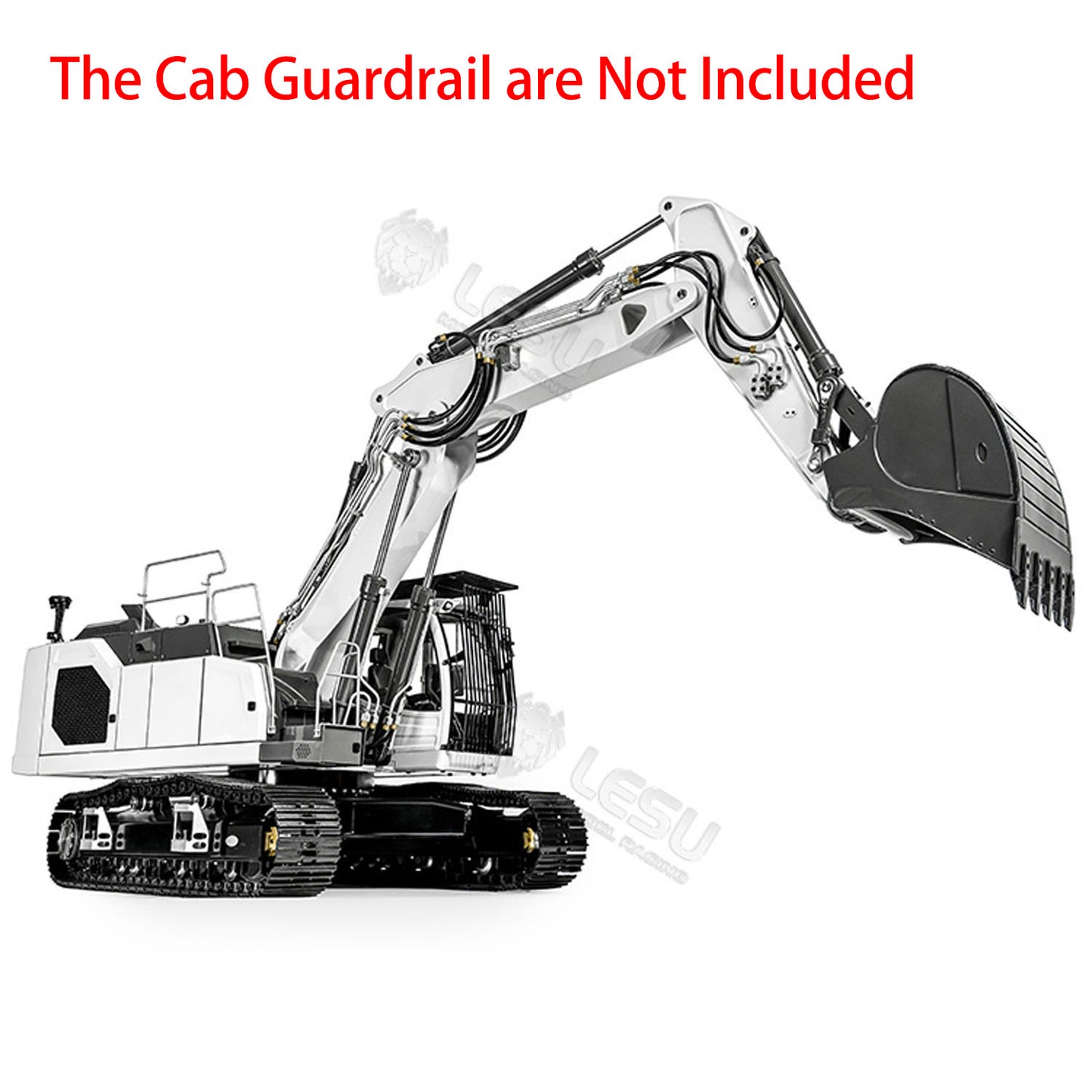 1/14 LESU RC Hydraulic Excavator LR945 3 Arms Version RTR Ready to Run DIY Model