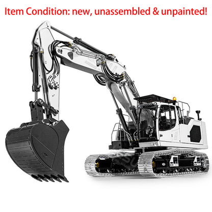 LESU 1/14 3-arm LR945 RC Hydraulic Excavator Digger KIT