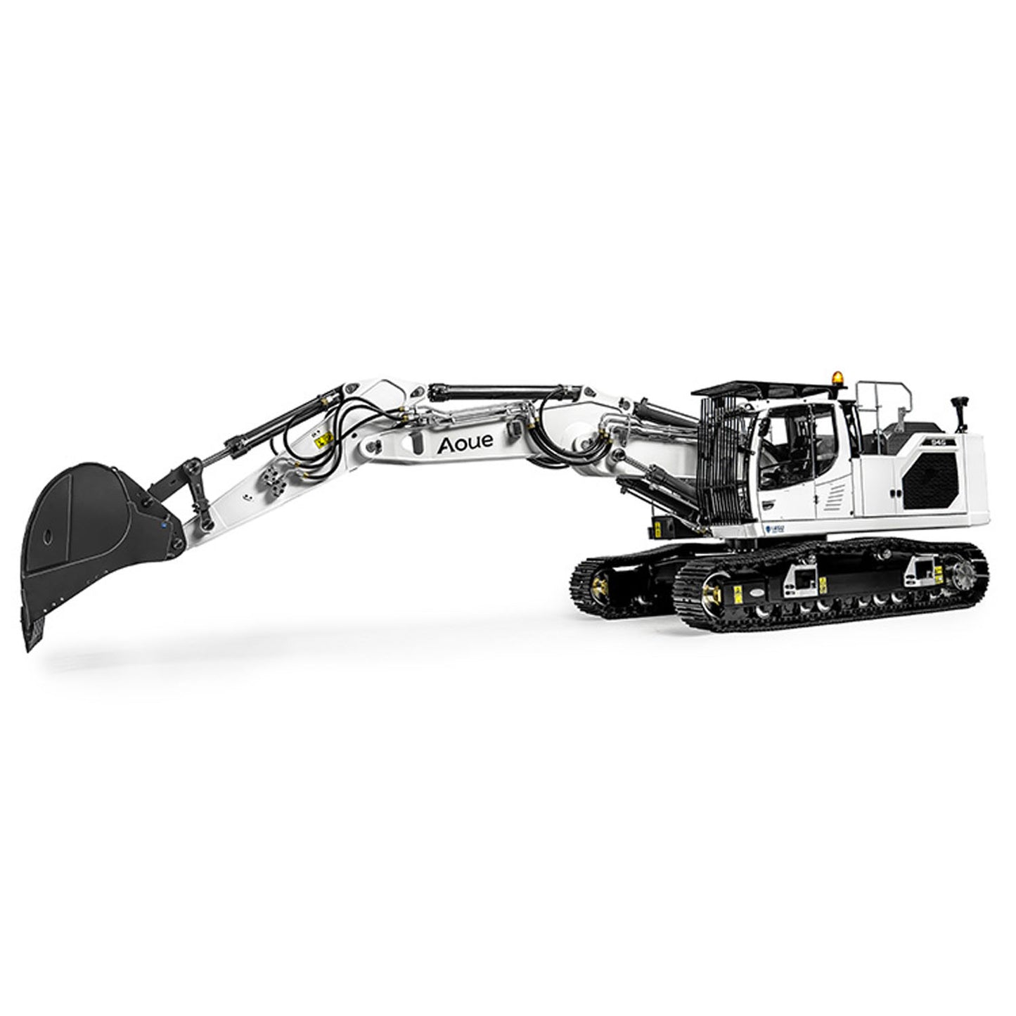 LESU 1/14 Hydraulic RC Digger 3-arm Aoue-LR945 Painted Assembled Excavator