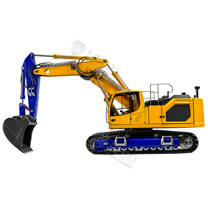 1/14 LESU RC Hydraulic Diggers LR945 3 Arms RTR Remote Control Excavator Model