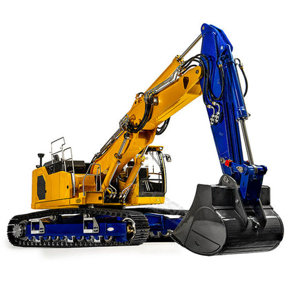 1/14 LESU RC Hydraulic Diggers LR945 3 Arms RTR Remote Control Excavator Model