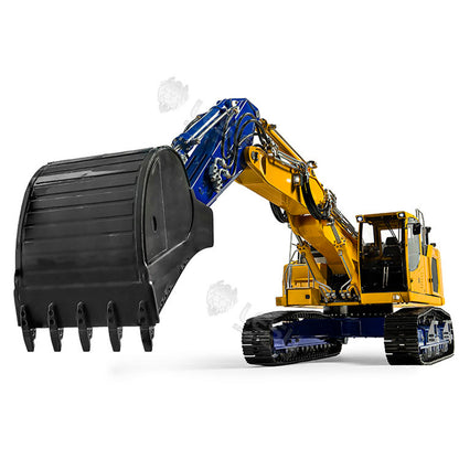 1/14 LESU RC Hydraulic Diggers LR945 3 Arms RTR Remote Control Excavator Model